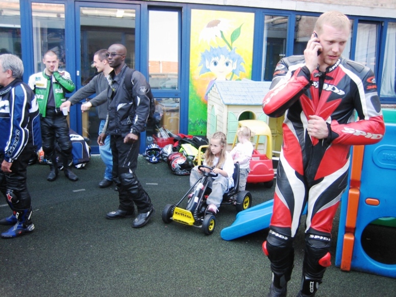 Charity run - at Kingston Hospital