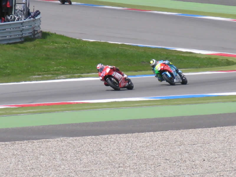 Moto GP's Assen, Holland