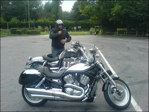 My Vrod and Ray with his Rocketlll My Vrod and Ray with his Rocketlll