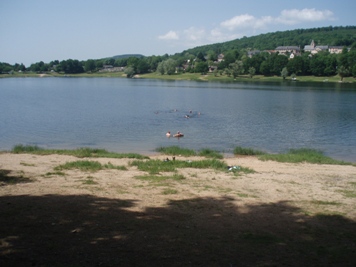 Lac des settons - another swim Lac des settons - another swim