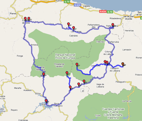 Route of 5000 Curves