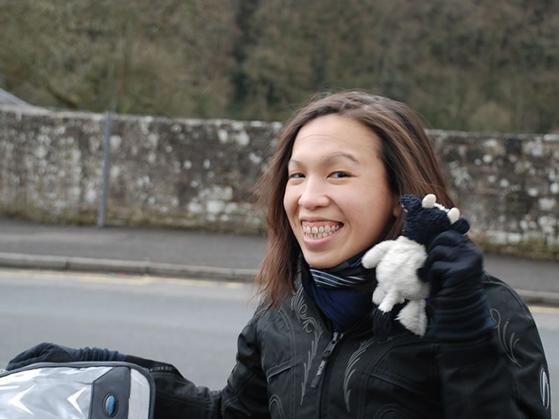 DDG & "Moo" at Tintern Abbey