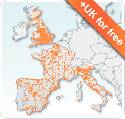 Just found this image so ironic - for free?! lol
The amount of orange says it all about the number of cameras on our island...