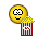 Eatin' popcorn